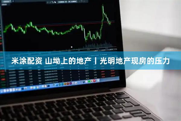 米涂配资 山坳上的地产丨光明地产现房的压力